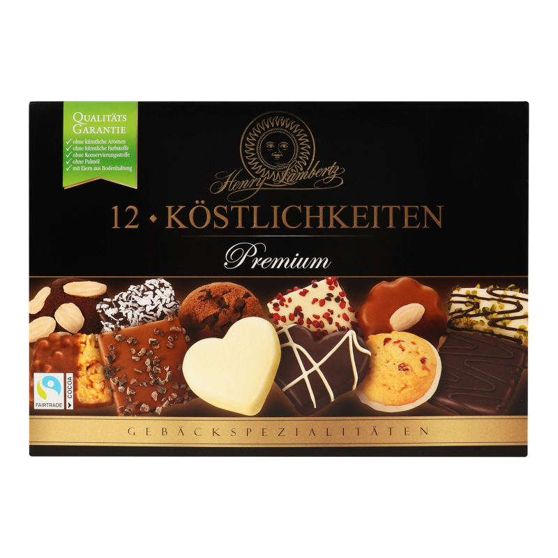 Patissier 全5巻セット Печенье бисквитное Ассорти Premium Henry Lambertz к/у 245г Henry