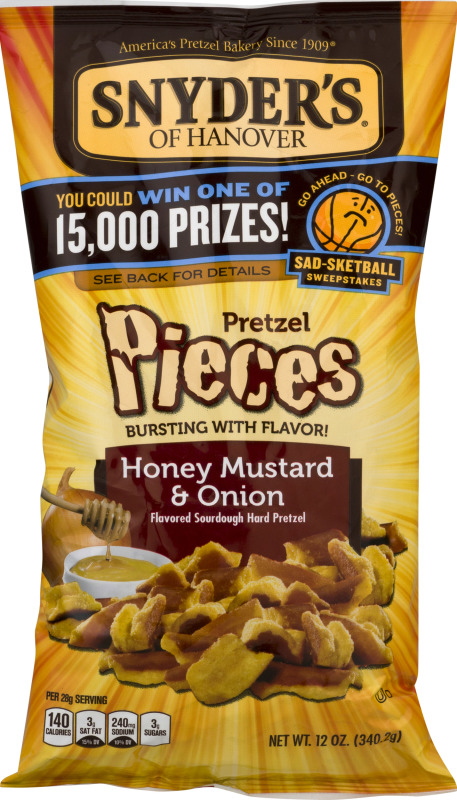 hanover honey mustard pretzels