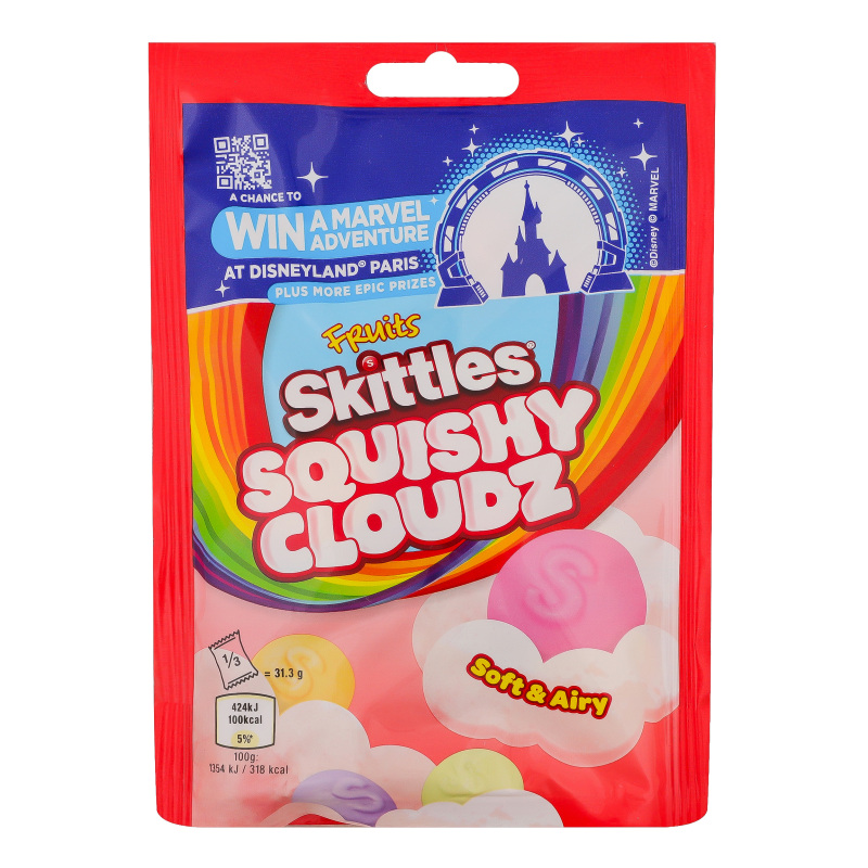 Драже Fruits Squishy cloudz Skittles д/п