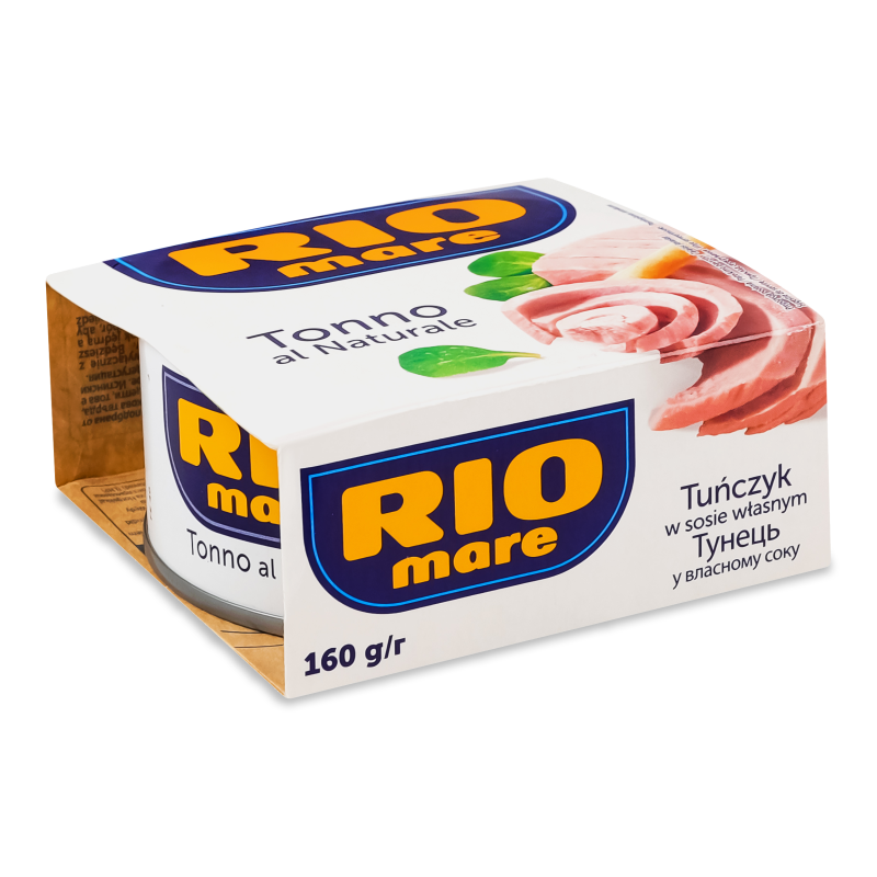 Тунець у власному соку 160г ж/б Ріо Маре