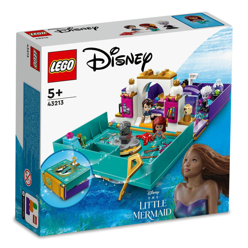 Конструктор Принцеси Дісней Книга пригод Русалонька 43213 Lego