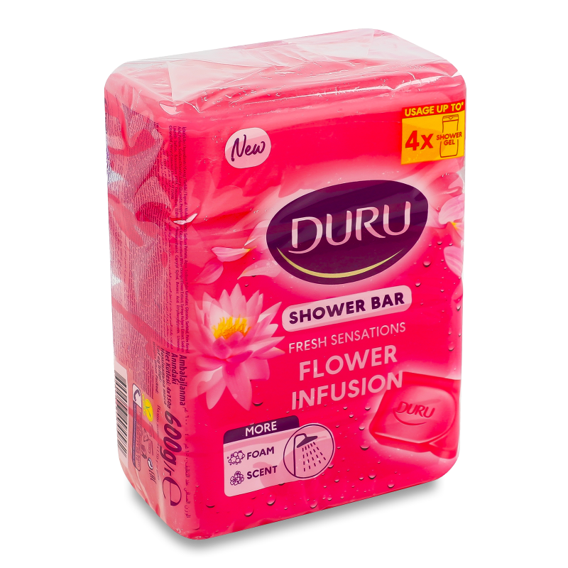 Мило Fresh Sensations Квіткова хмара 4*150г Duru