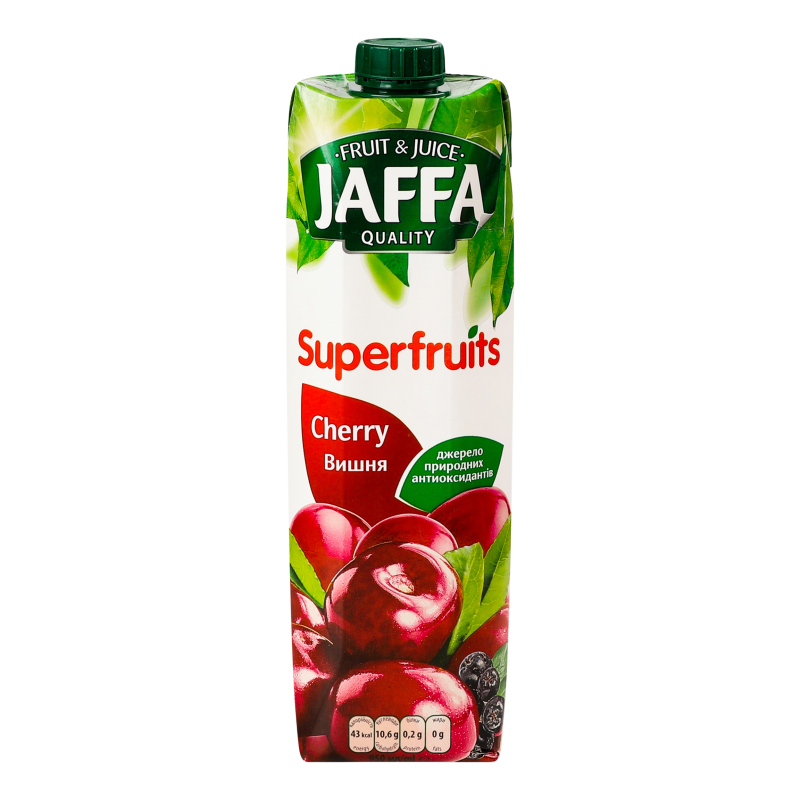 Нектар Вишня Jaffa Select 1л jaffa 4820003684955: купить в интернет ...