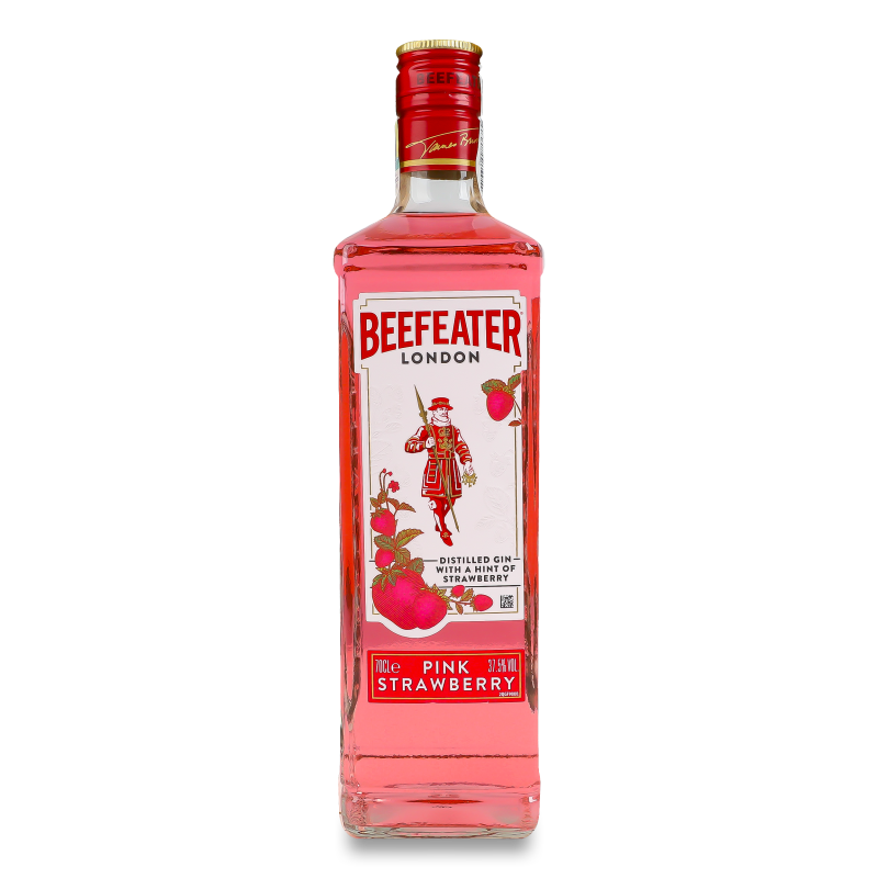 Джин Pink strawberry 37,5% 700мл Beefeater