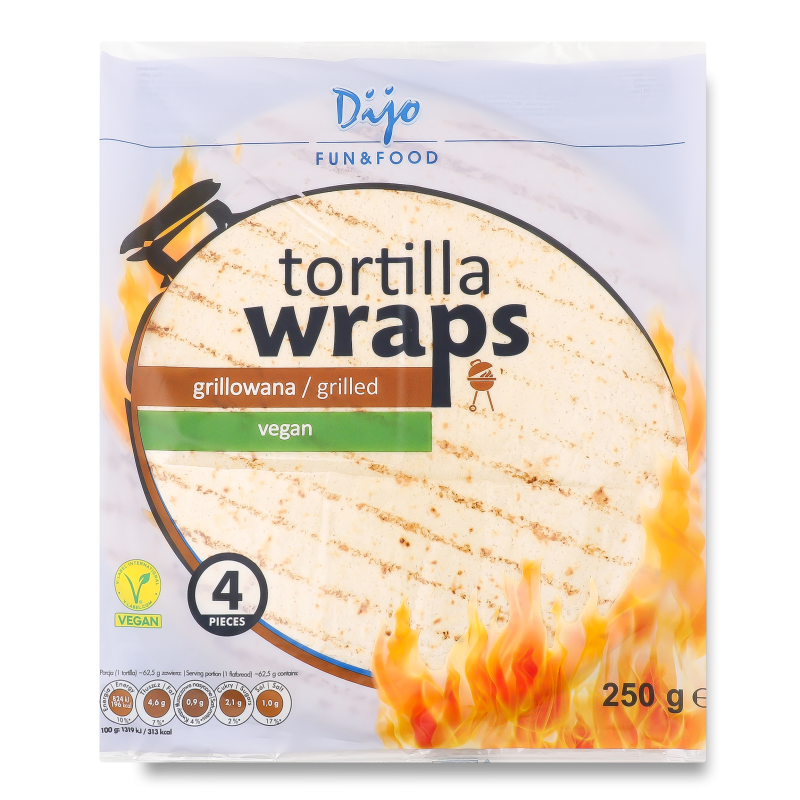 Лаваш Тортилья гриль 250г Dijo