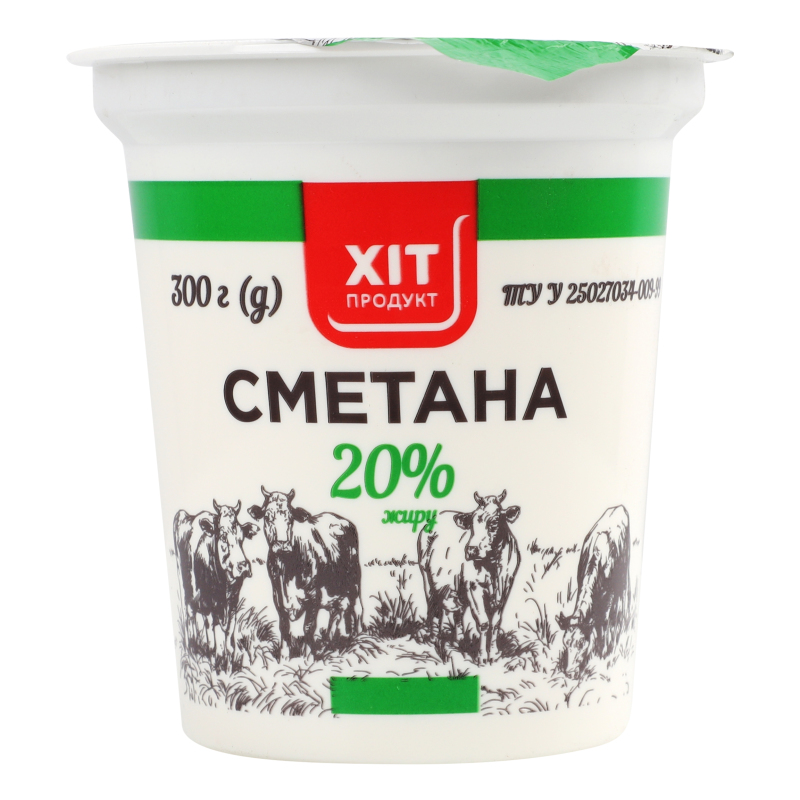 Сметана 20% Хіт продукт ст