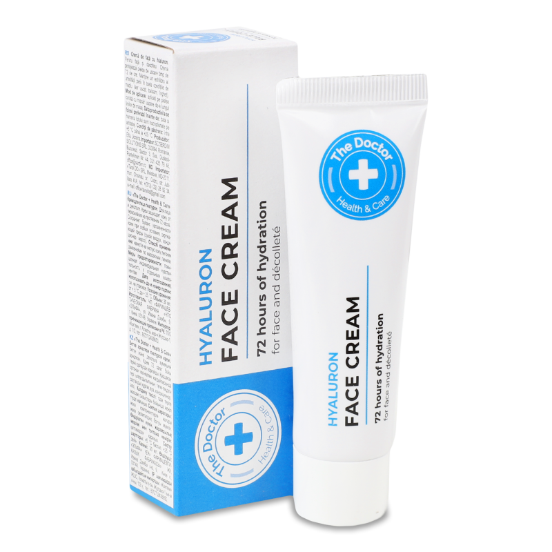 Крем д/обличчя та декольте Гіалуроновий 30мл Зе Доктор Хелз енд Кеа