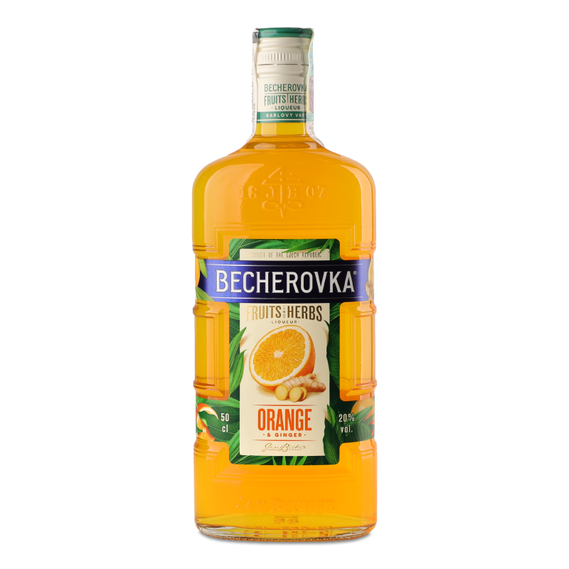 Лікер Orange&Ginger 20% 0,5л Becherovka