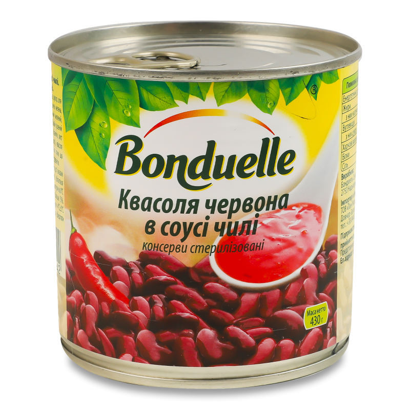 Квасоля червона в соусі Чилі 425мл ж/б Bonduelle