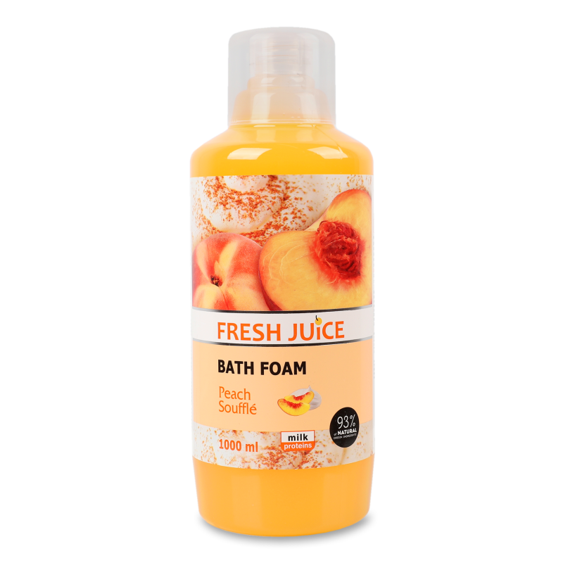 Піна д/ванн Персикове суфле 1000мл Фреш джус