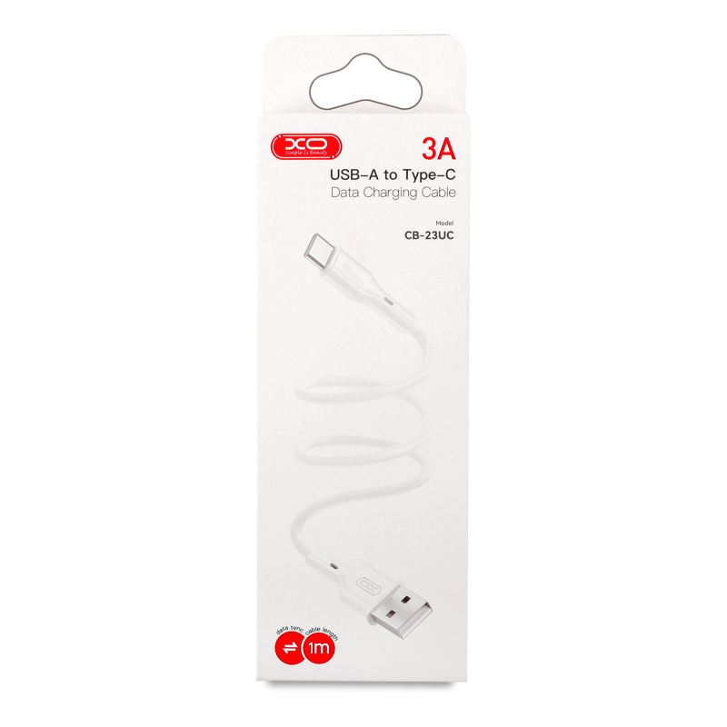 Кабель USB-A-Type-C 1м ХО
