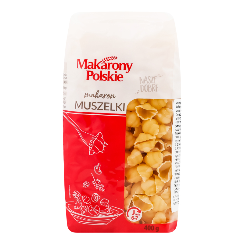 Вироби макаронні Ракушка Makarony Polskie м/у
