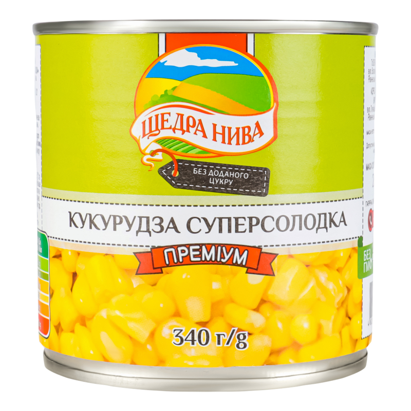 Кукуруза Щедра Нива сахарная консервированная ж/б(14820141690297 ...