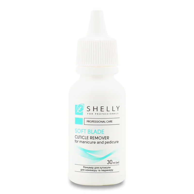 Ремувер д/кутикули М”яке лезо 30мл Шелі