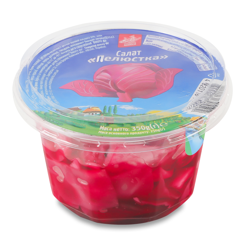 Салат Пелюстка 350г стакан Чудова марка