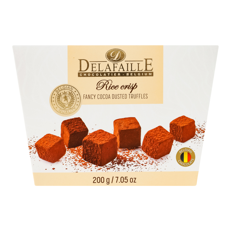 Трюфель Rice crisp Delafaille к/у