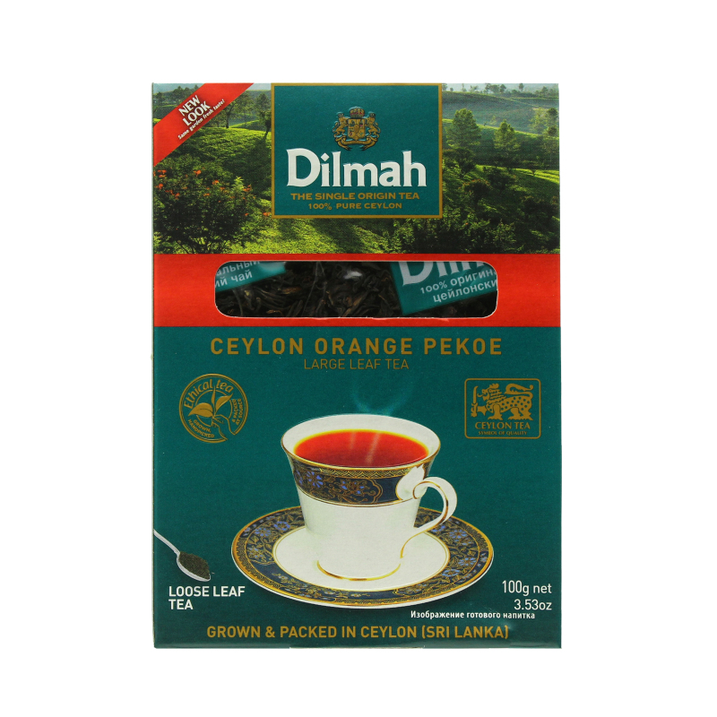 Чай крупнолистовий Dilmah 100г Dilmah 9312631122275: купить в интернет ...