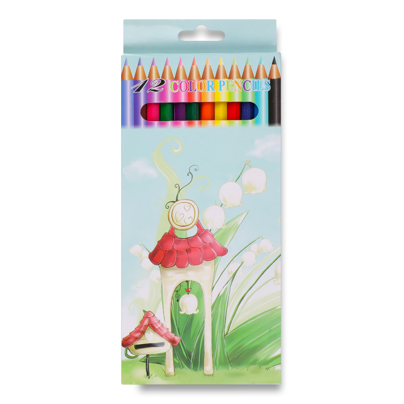 Олівці кольорові 12шт YXT23121559