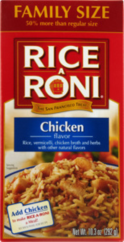 Rice-A-Roni Family Size Chicken Flavor Rice Rice-A-Roni(15300430006 ...