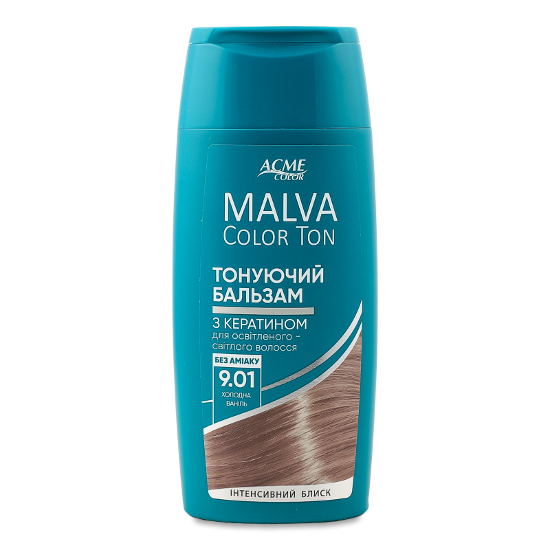 Бальзам тонуючий Color Ton 9.01 холодна ваніль 180мл Malva