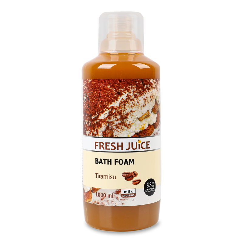 Піна д/ванн Тірамісу 1000мл Фреш джус