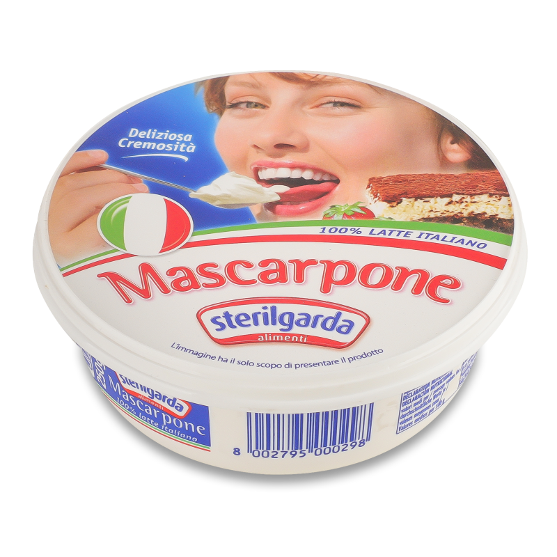 Сир Маскарпоне 35% 250г Стерілгарда
