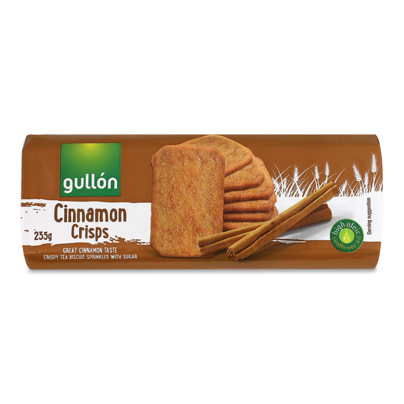 Печиво хрустке з корицею 235г Gullon