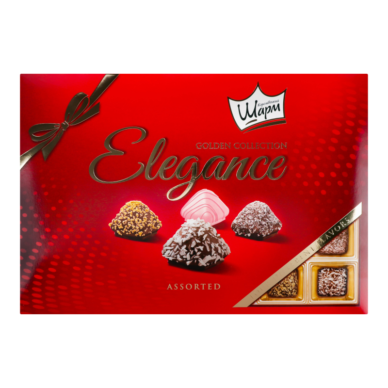 Конфеты Elegance Assorted Королевский Шарм АВК к/у 160г АВК ...