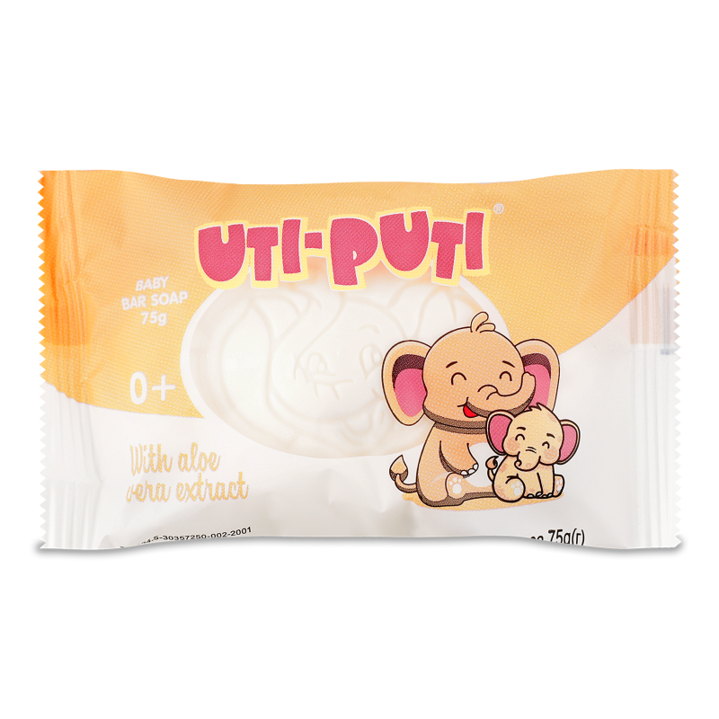 Мило дитяче з екстрактом алое вера 75г Уті-Путі