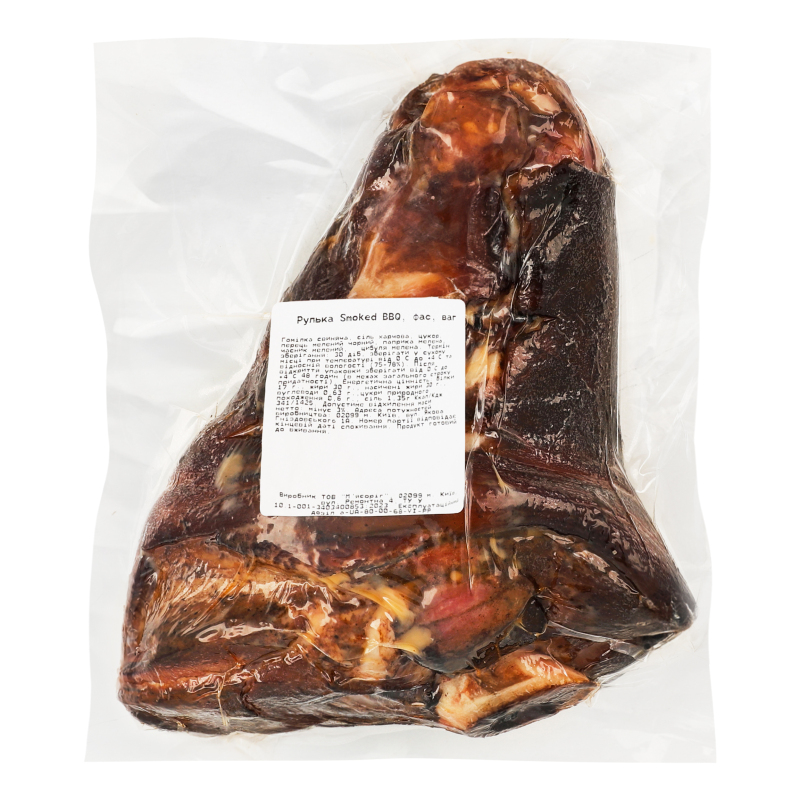 Рулька Smoked BBQ ТОВ М'ясоріг кг
