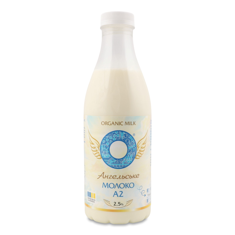Молоко А2 органічне пастеризоване 2,5% 900г пет Organic Milk