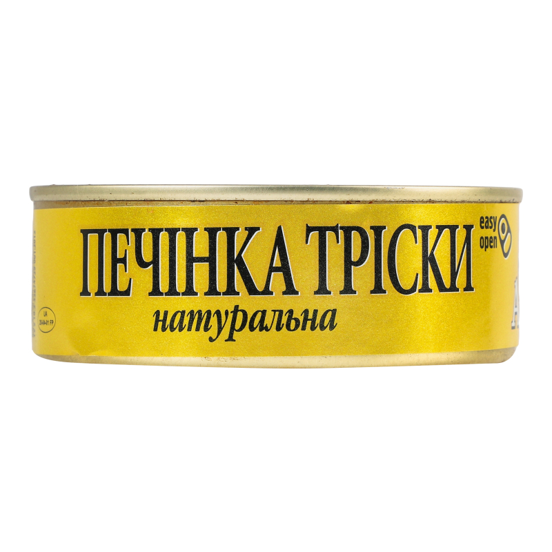 Печінка тріски натуральна АрктикА з/б