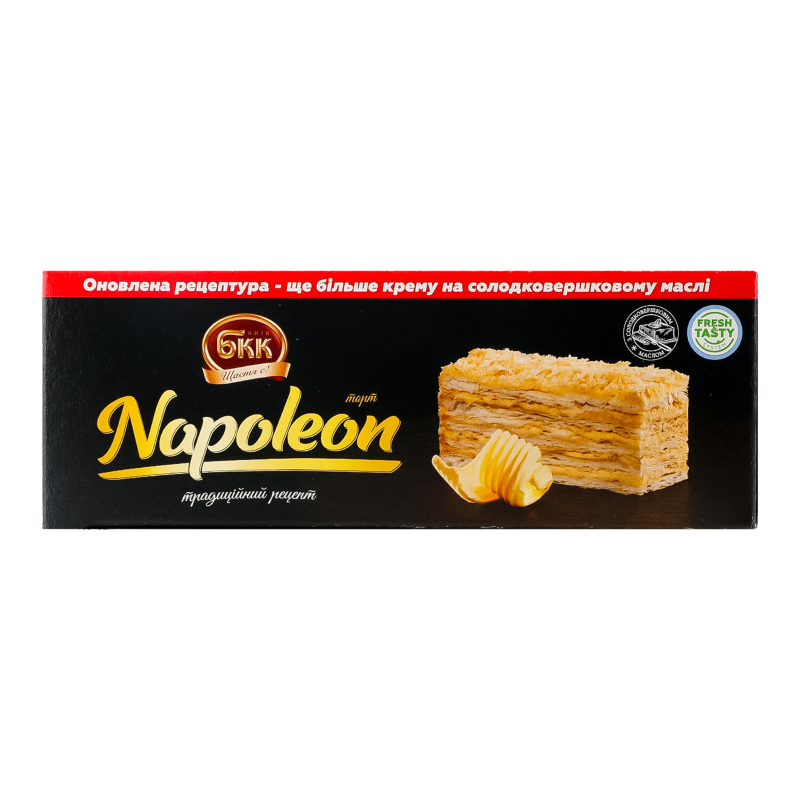 Торт Napoleon Київ БКК к/у 700г Київ БКК(4820205875021): купить в