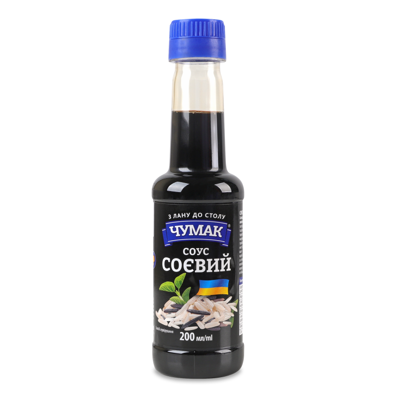 Соус соєвий 200мл пет Чумак