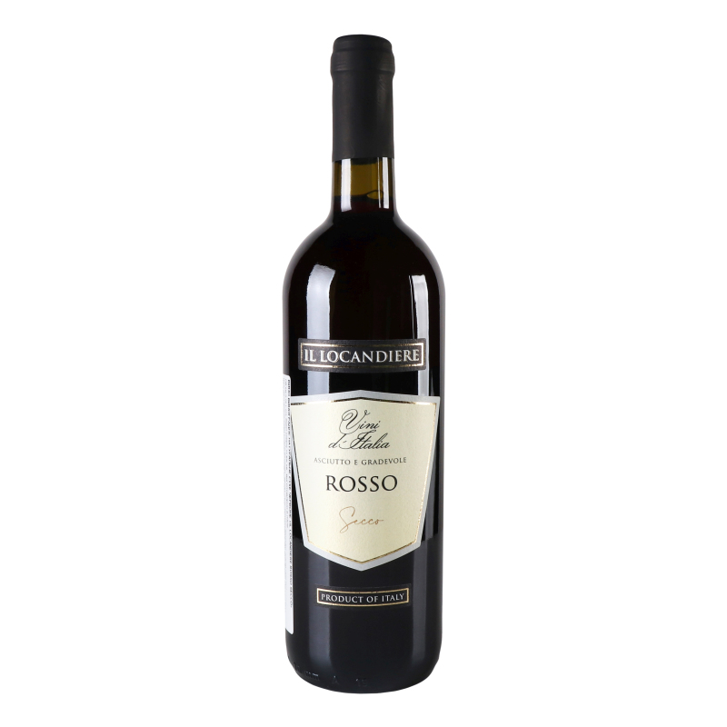 Вино Il Locandiere Rosso Secco красное сухое(8017868000969