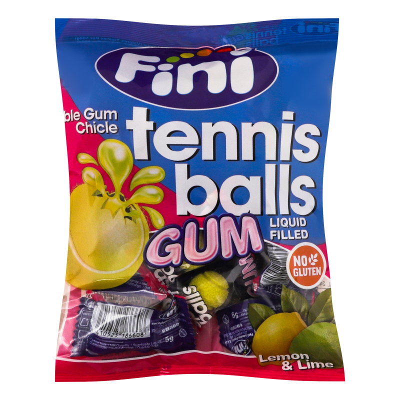 Гумка жувальна Tennis balls Fini м/у