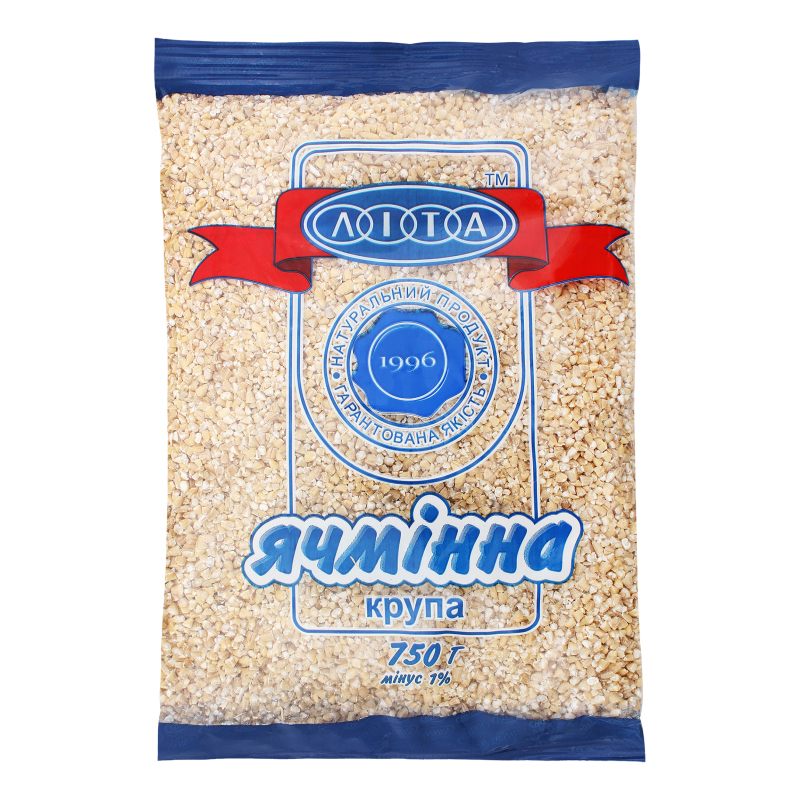 Крупа ячменная Літа м/у 750г Літа(14820038420099): купить в интернет ...