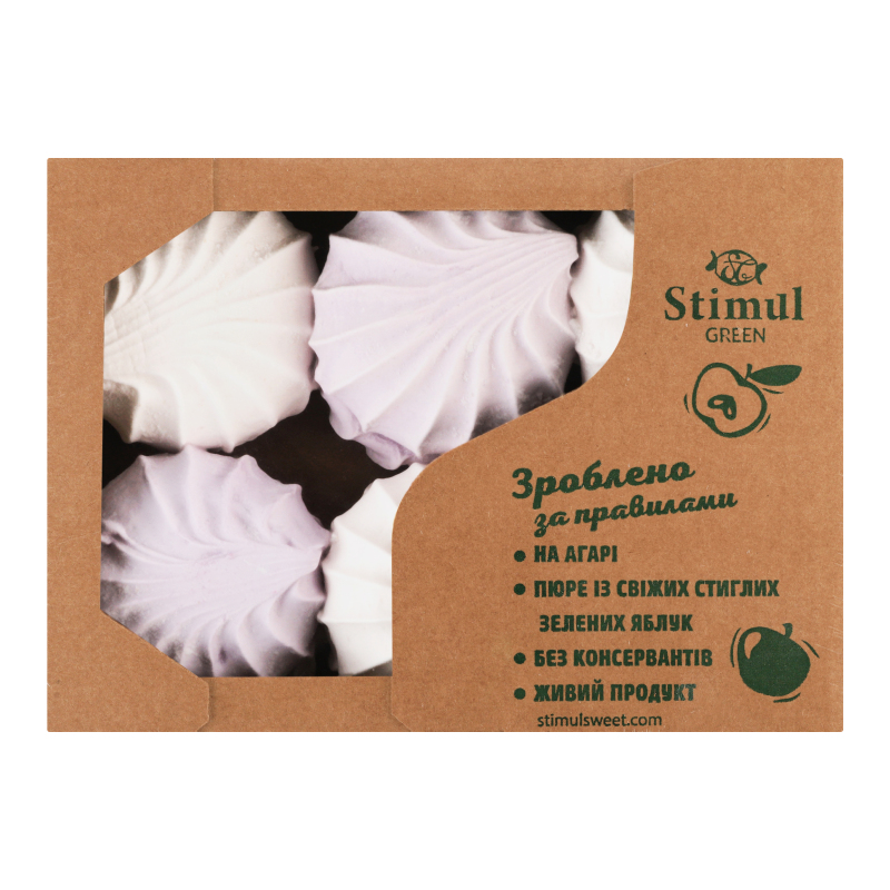 Зефір зі смаком лохини Green Stimul к/у