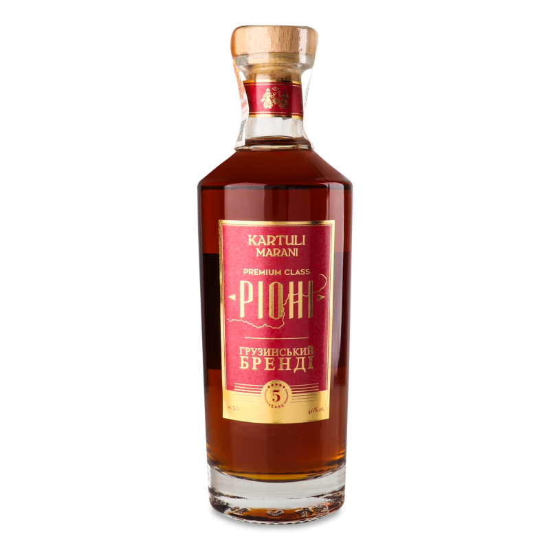 Бренді Ріоні ***** 40% 0,5л Kartuli Marani