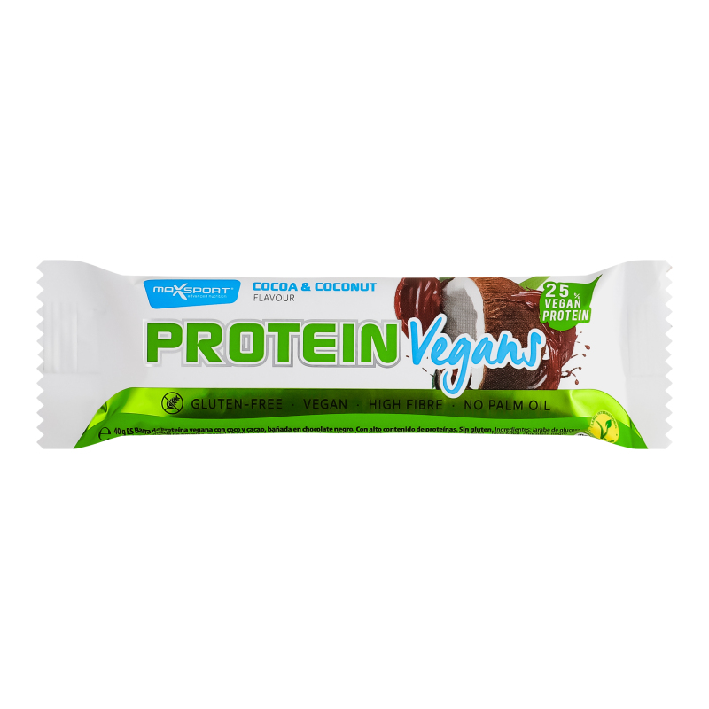 Батончик протеїновий веганський Cocoa&Coconut Protein Max Sport м/у