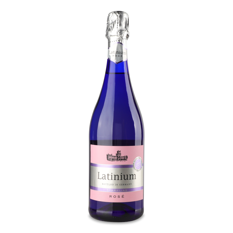 Напій на основі вина Спарклінг Розе рожевий н/солодкий газований 8,5% 0,75л Латініум