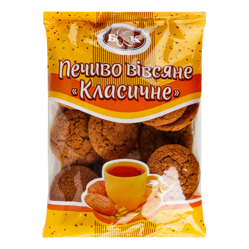 Печенье овсяное Классическое БКК м/у 300г БКК(4820199870606): купить в ...