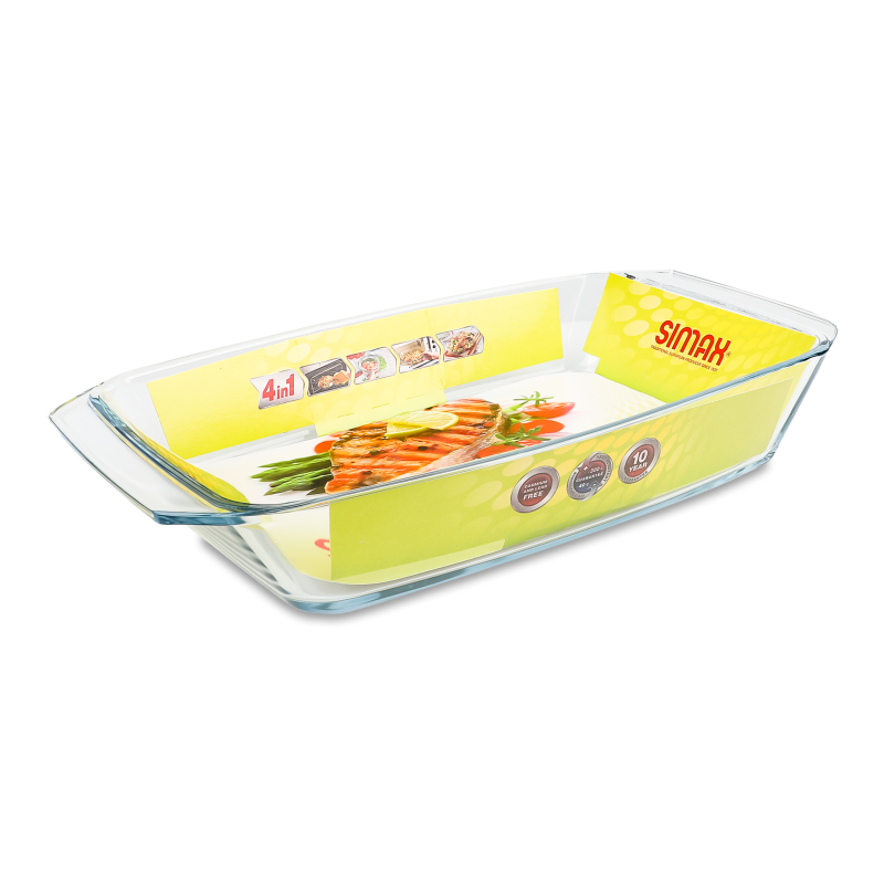 Форма д/запікання 2,4л скло арт7046 Сімакс