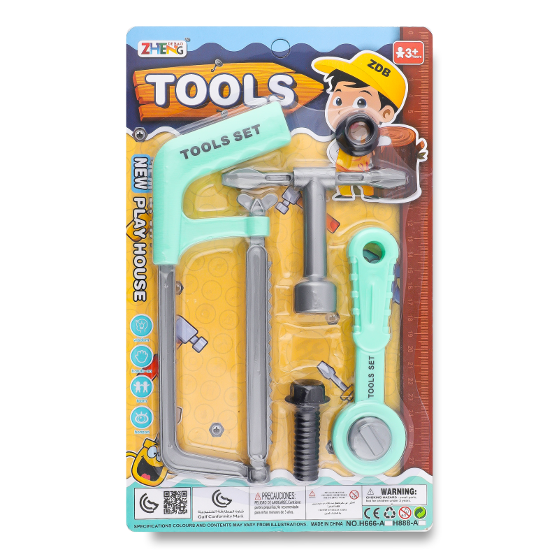 Набір іграшковий Інструменти 5предметів 27*16см VA303064