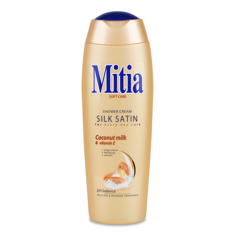 Крем д/душу Сілк Сатін 400мл Мітія