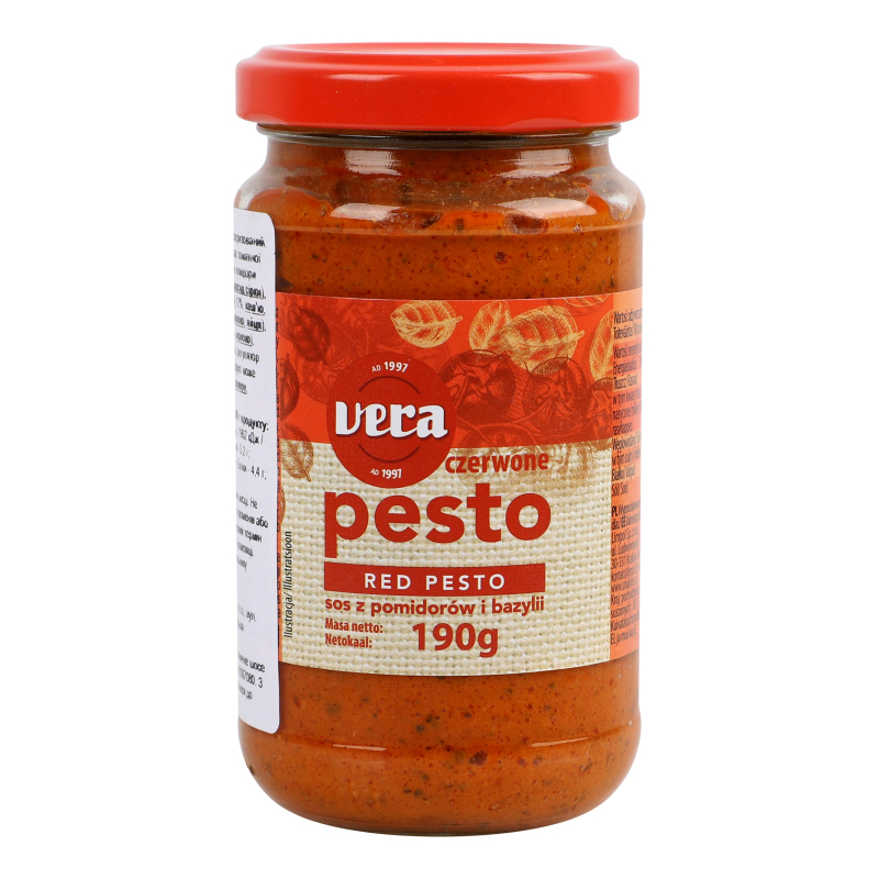Соус червоний Pesto Vera c/б