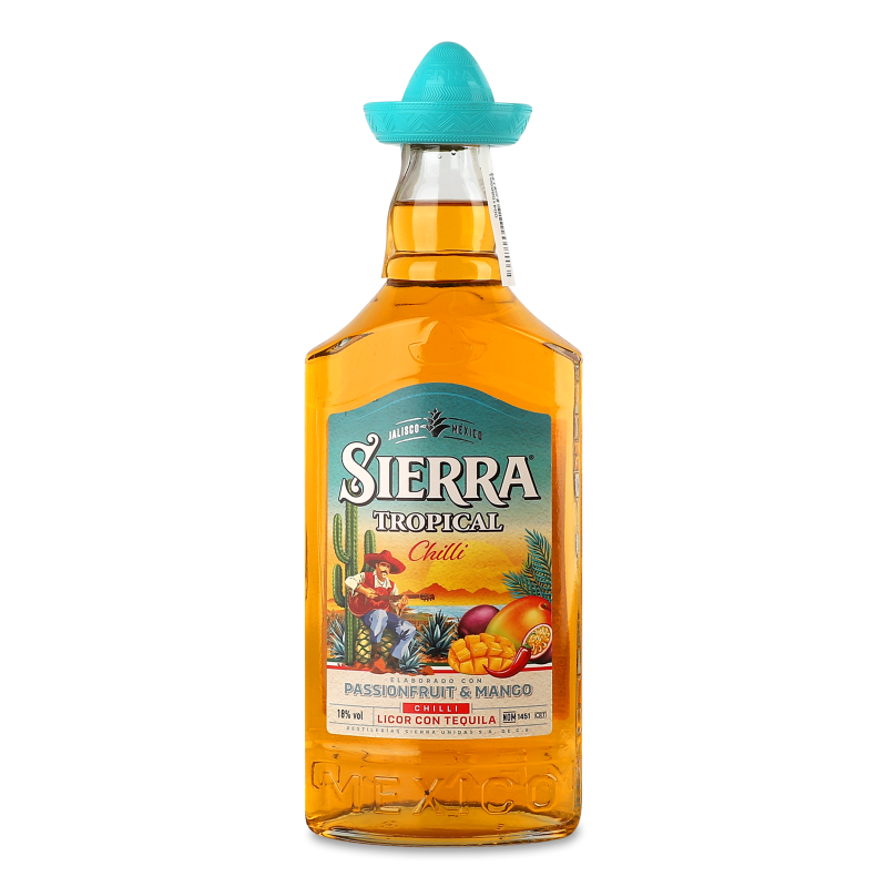Лікер Tropical Chilli 18% 0,7л Sierra