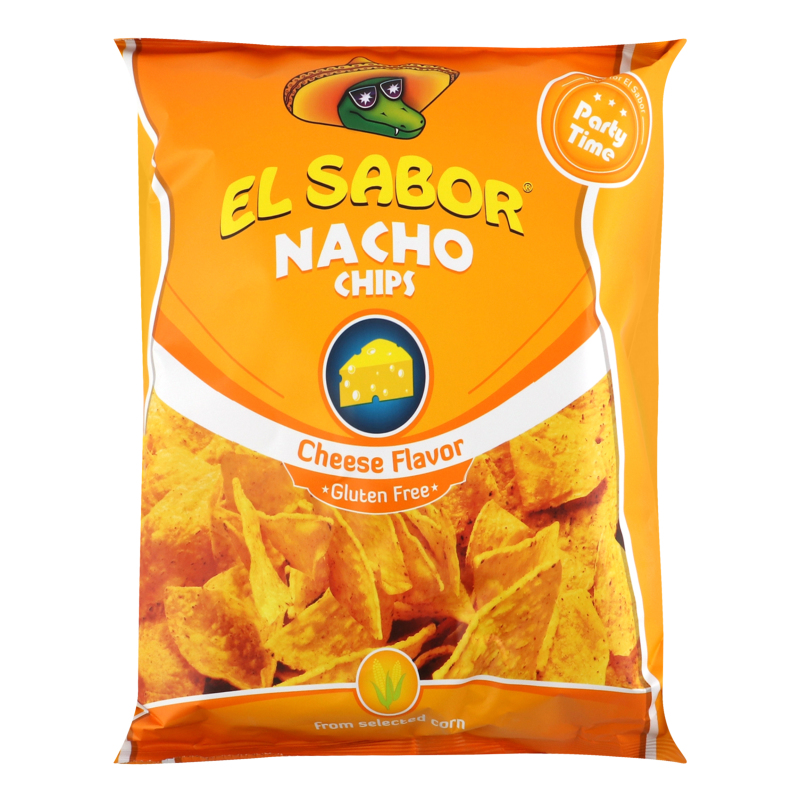 Чипсы кукурузные со вкусом сыра Nacho El Sabor м/у 225г El Sabor ...