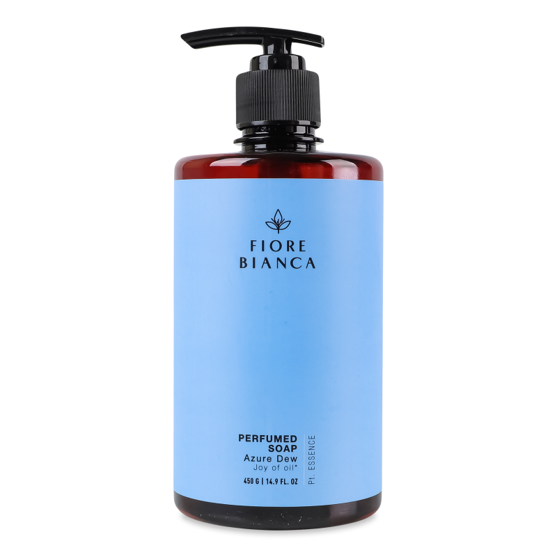 Мило рідке Pastel Essence Azure Dew парфумоване 450г з дозатором Fiore Bianca