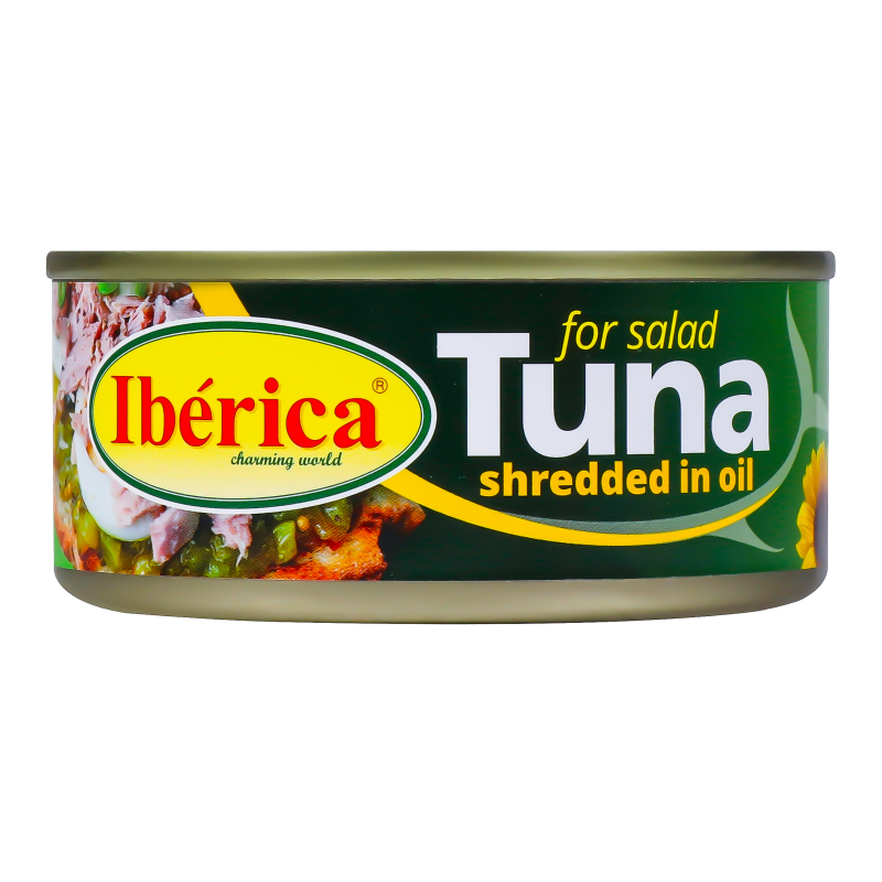 Тунец салатный в масле Iberica ж/б 150г Iberica(18436024298960): купить ...